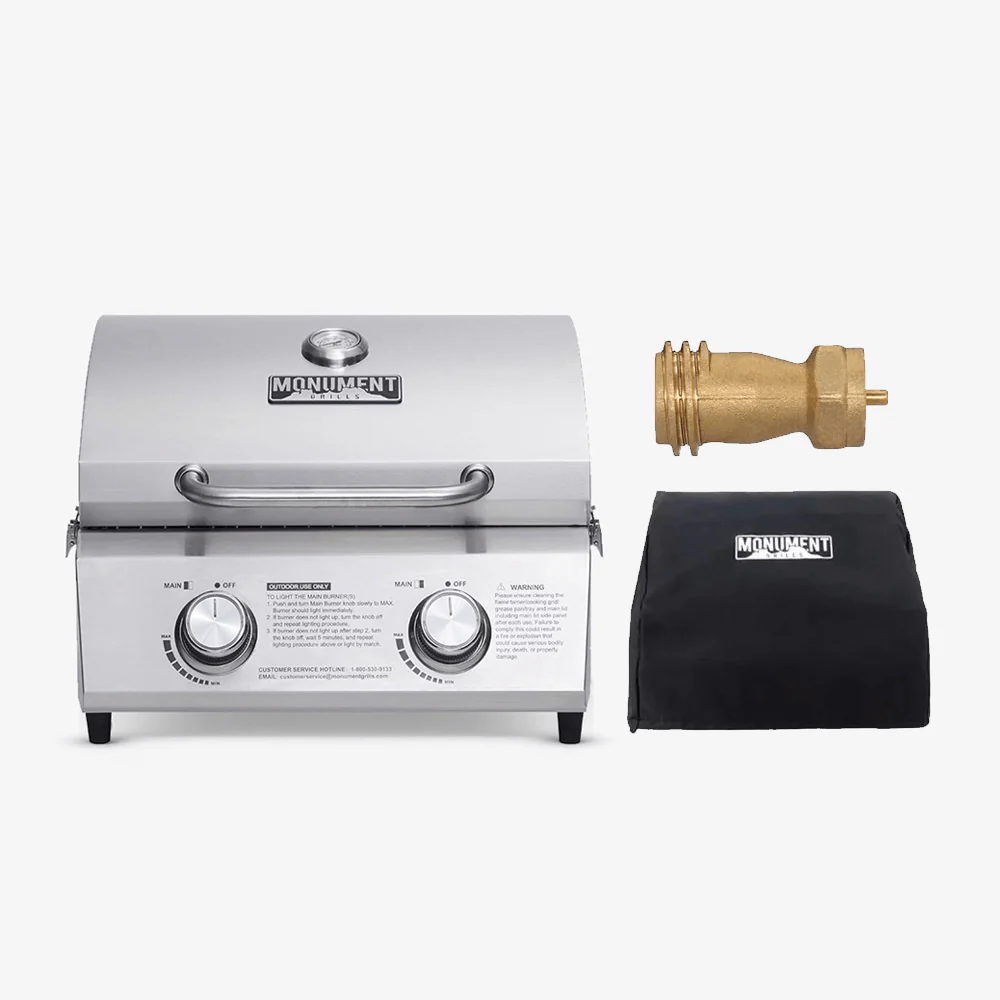 13742 | Stainless Tabletop Propane Gas Grill - Image 16