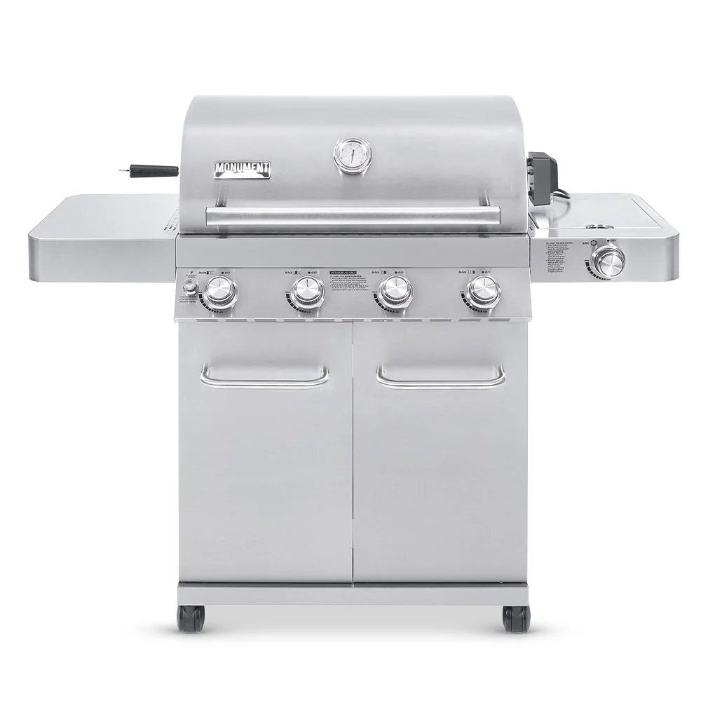 17842 | Stainless 4-Burner Propane Gas Grill - Image 11
