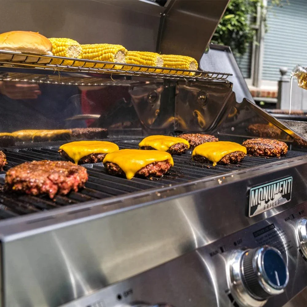17842 | Stainless 4-Burner Propane Gas Grill - Image 4