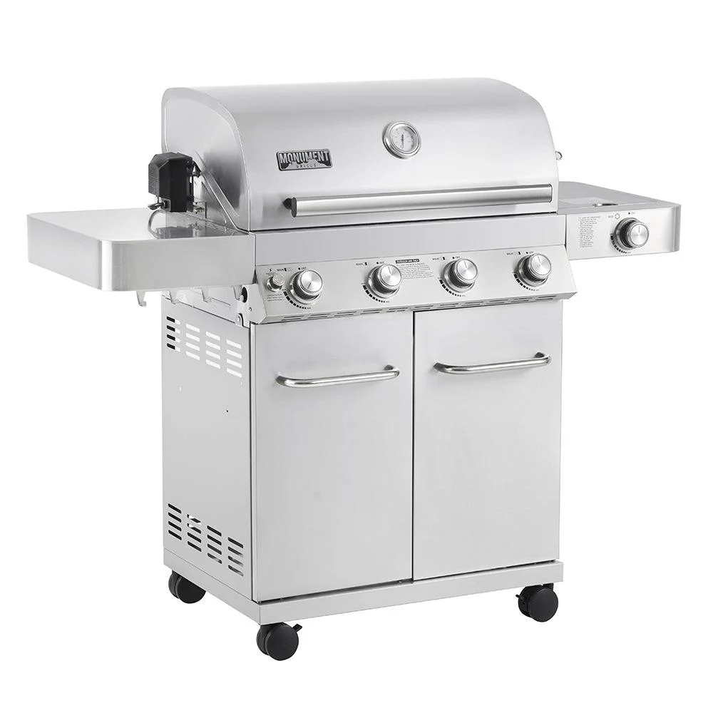 17842 | Stainless 4-Burner Propane Gas Grill - Image 5