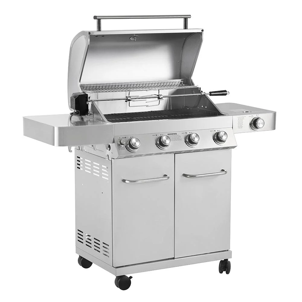 17842 | Stainless 4-Burner Propane Gas Grill - Image 8