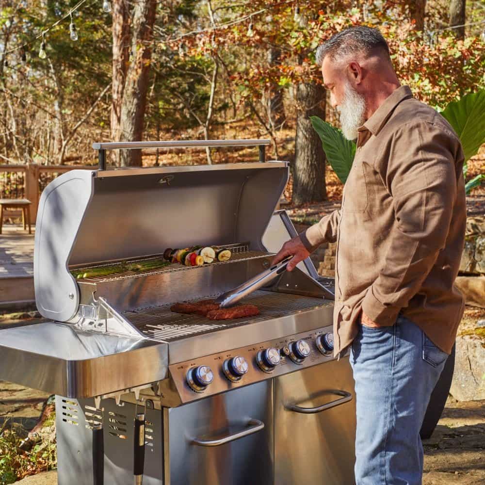 77352 | Full Stainless Propane Gas Grill - Image 44