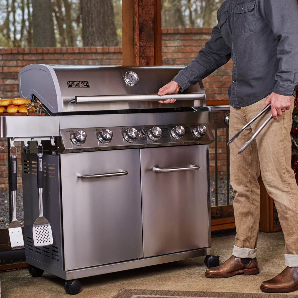 77352 | Full Stainless Propane Gas Grill - Image 8