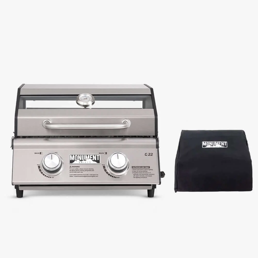 G22 | Stainless Tabletop Propane Gas Grill - Image 17