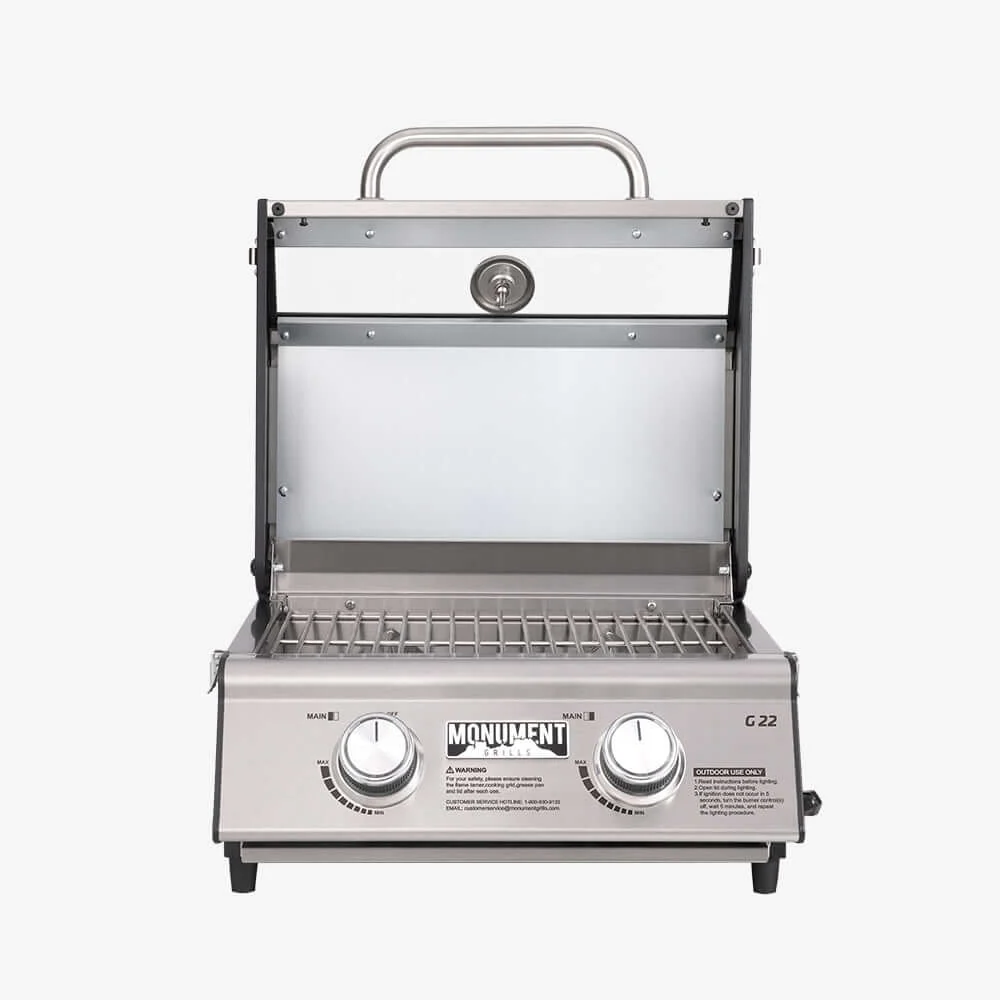 G22 | Stainless Tabletop Propane Gas Grill - Image 19
