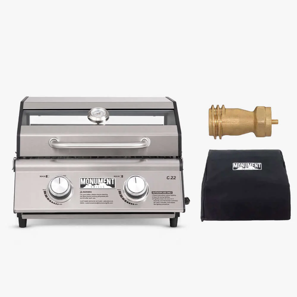 G22 | Stainless Tabletop Propane Gas Grill - Image 21