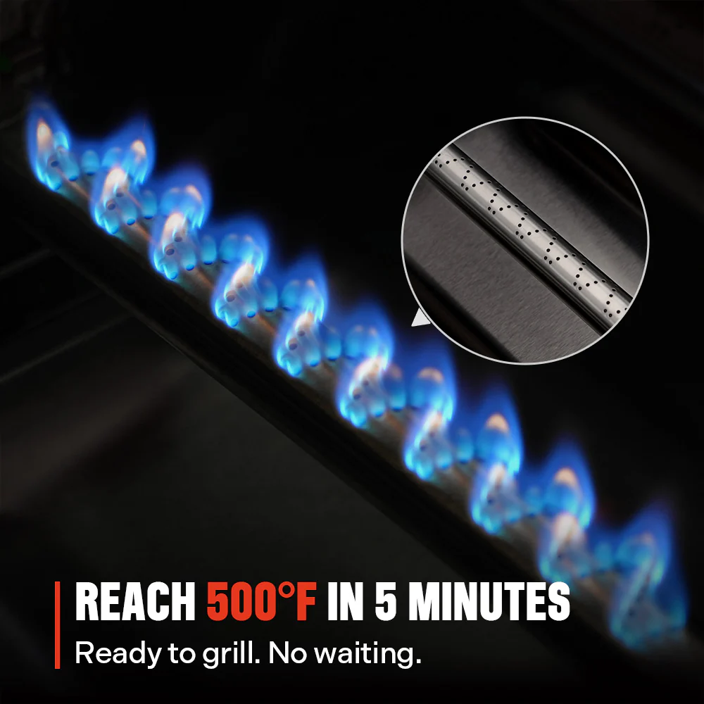 Mesa II 410BZ | Stainless Propane Gas Grill - Image 5