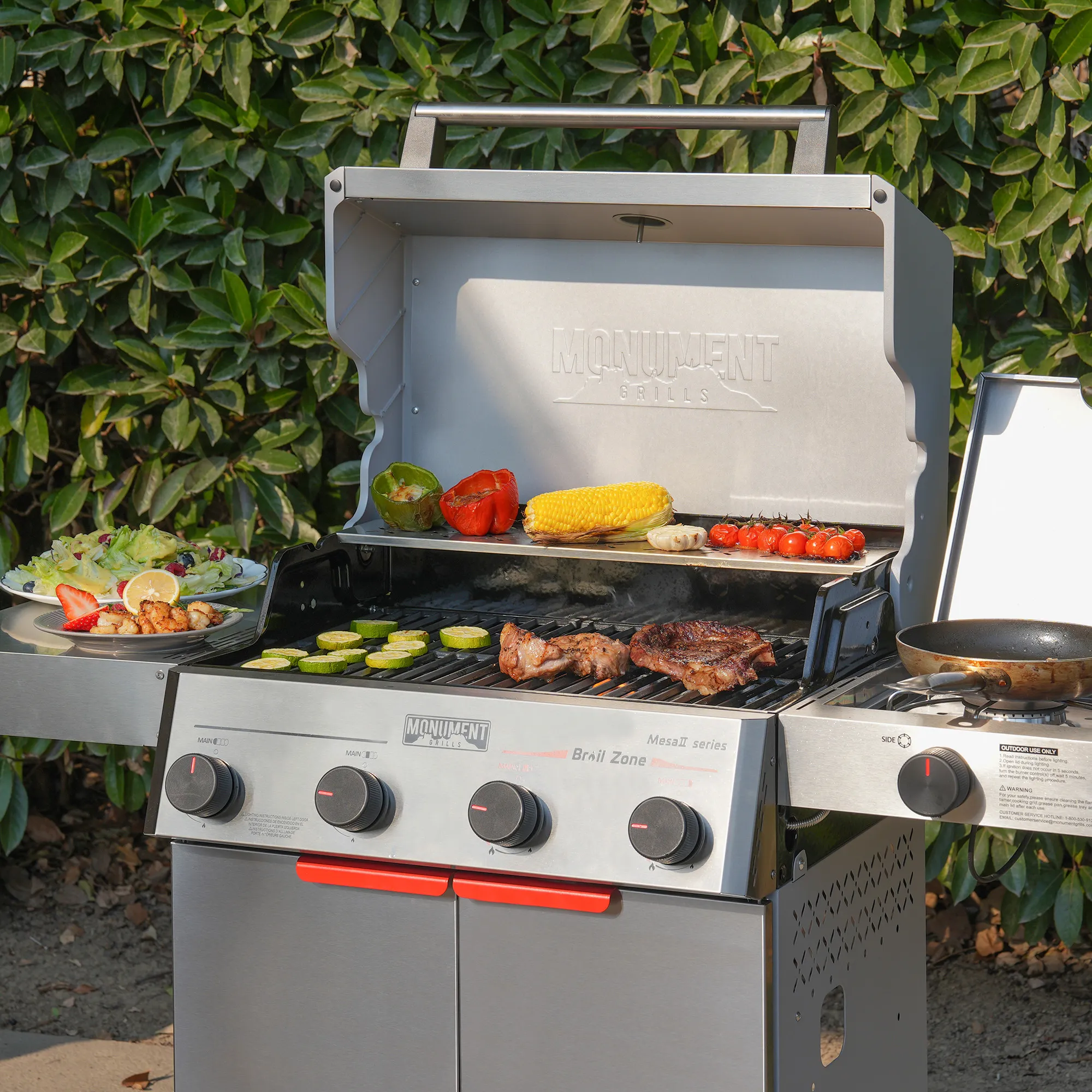 Mesa II 415BZ | Stainless Propane Gas Grill - Image 3